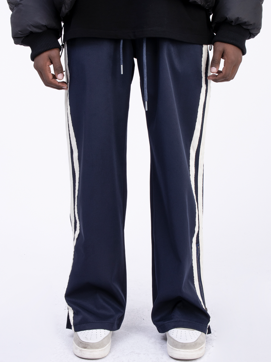 F3F Select Double Bar Stripes Wide Leg Pants