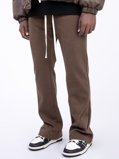 F3F Select Solid Color Basic Straight Leg Sweatpants