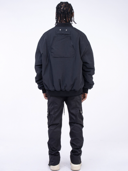 F3F Select Micro Flare Slim Fitting Buttoned Zipper Pants