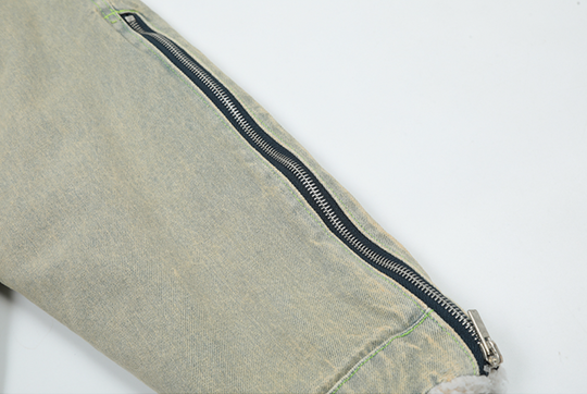 F3F Select Washed Old Lambswool Denim Jacket