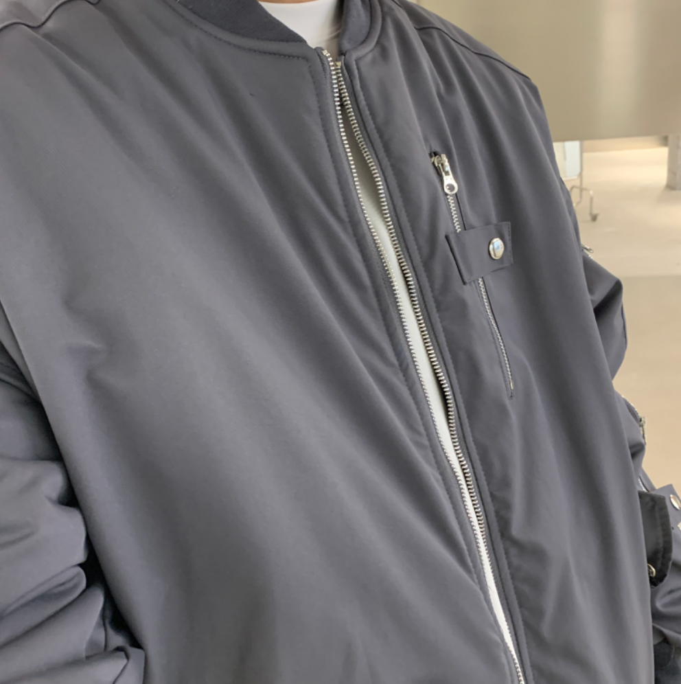 F3F Select Function Wind Air Force Baseball Jacket