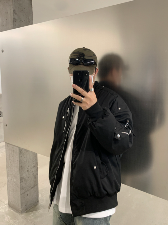 F3F Select Function Wind Air Force Baseball Jacket