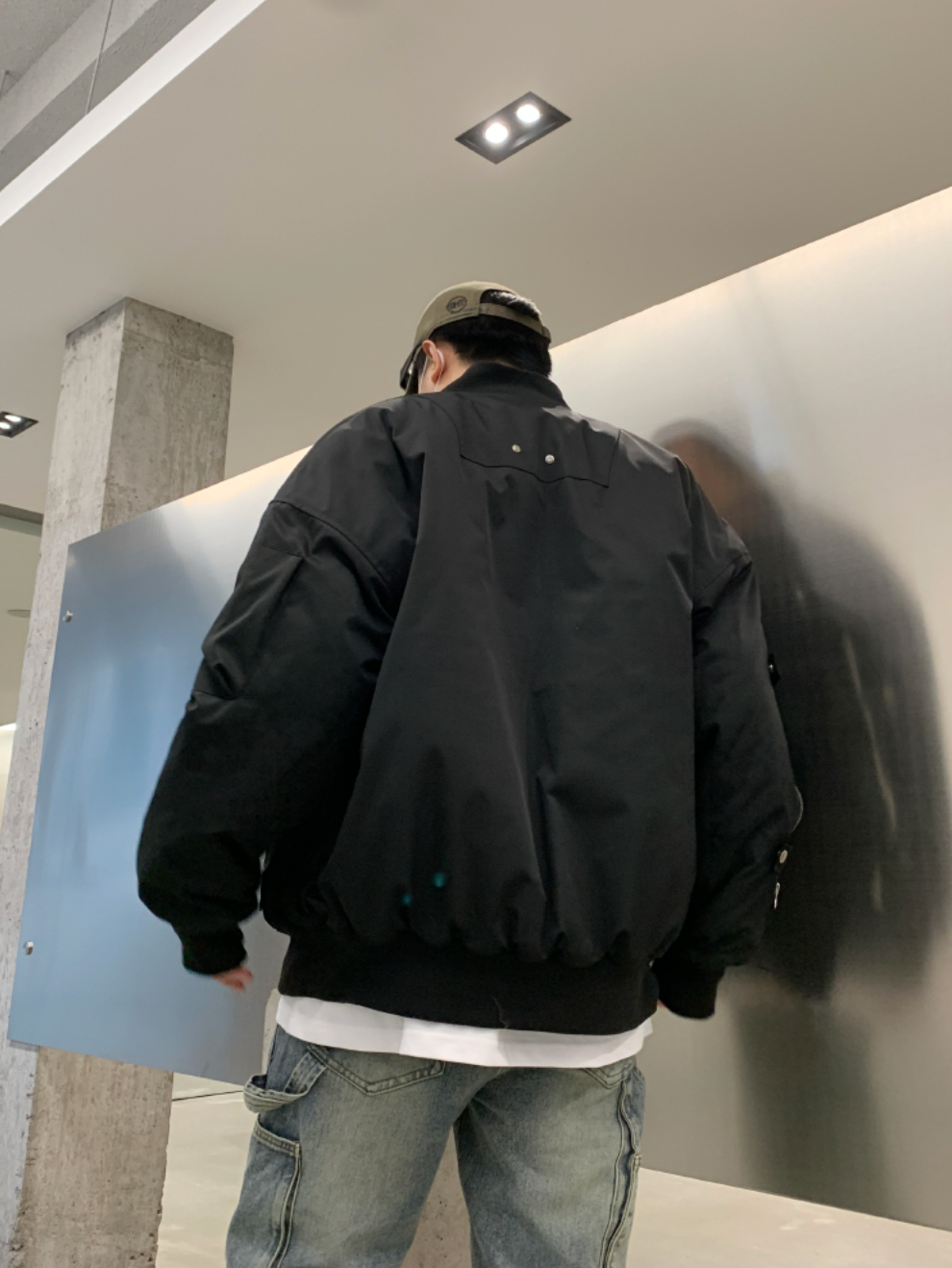 F3F Select Function Wind Air Force Baseball Jacket