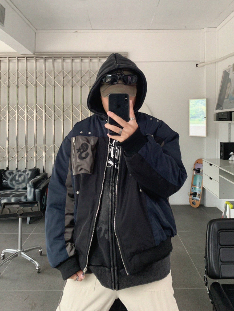 F3F Select Embroidered Baseball Bomber Jacket