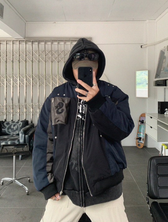 F3F Select Embroidered Baseball Bomber Jacket