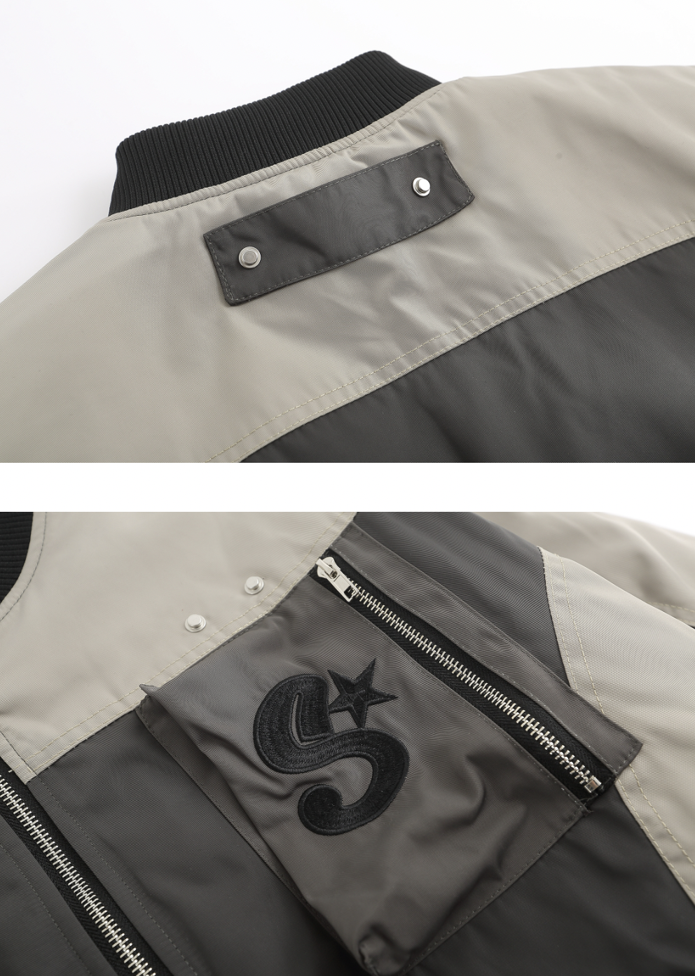 F3F Select Embroidered Baseball Bomber Jacket