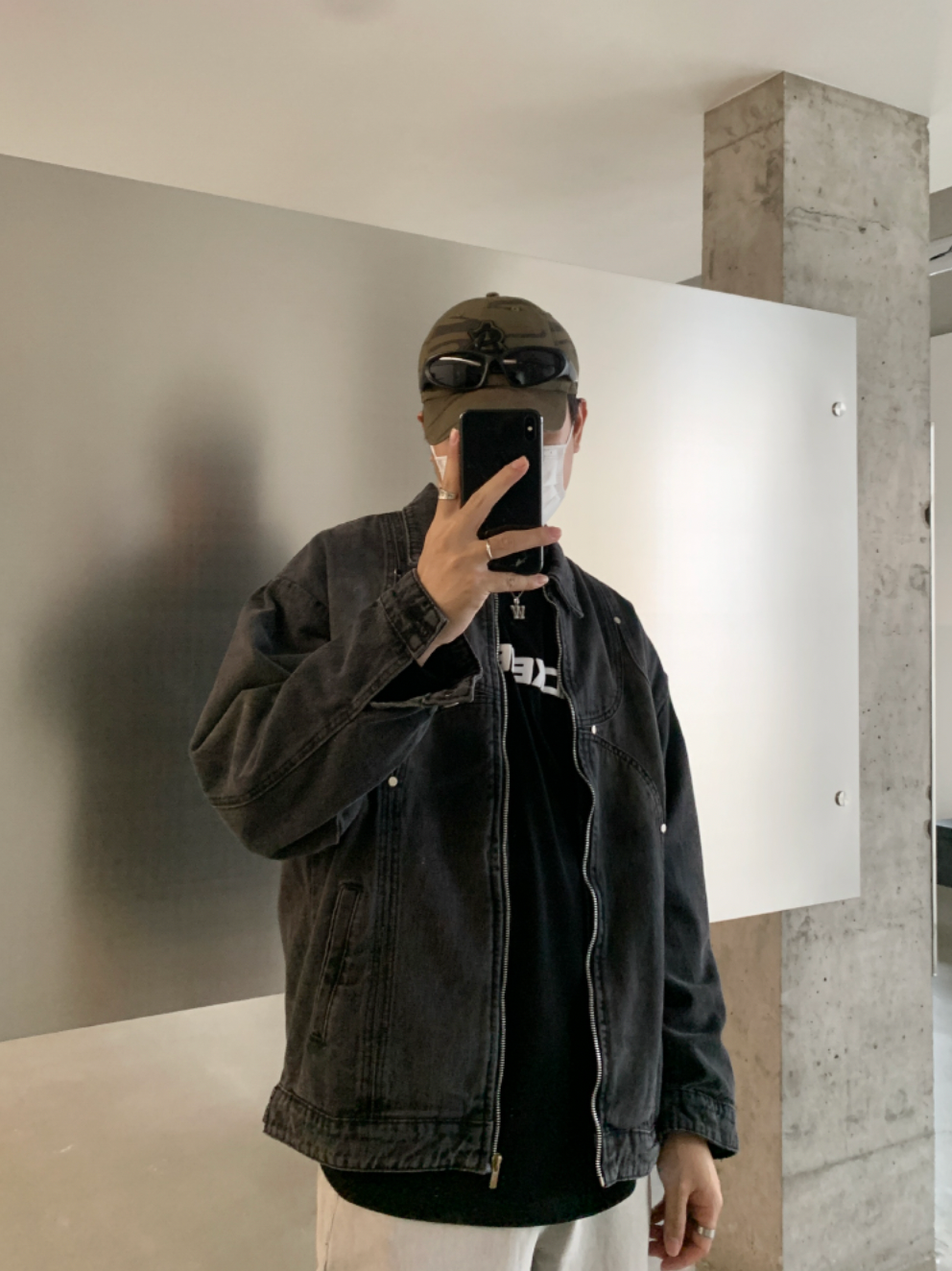 F3F Select Zipper Denim Jacket