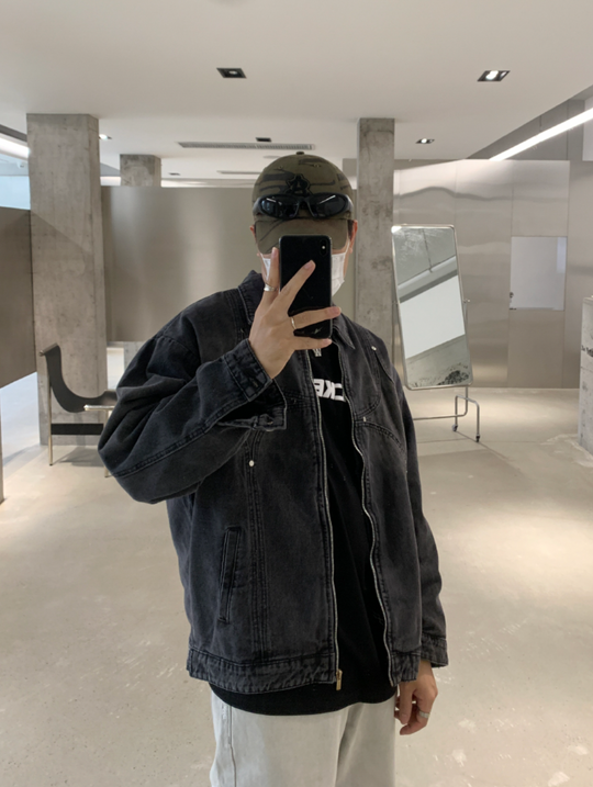 F3F Select Zipper Denim Jacket