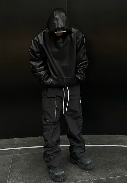 F2CE Nylon Pocket Zipper Function Pants