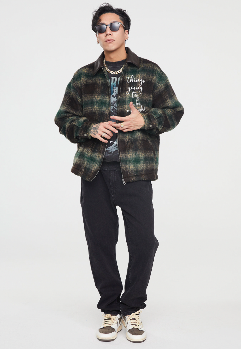 F2CE Washed Basic Straight Jeans