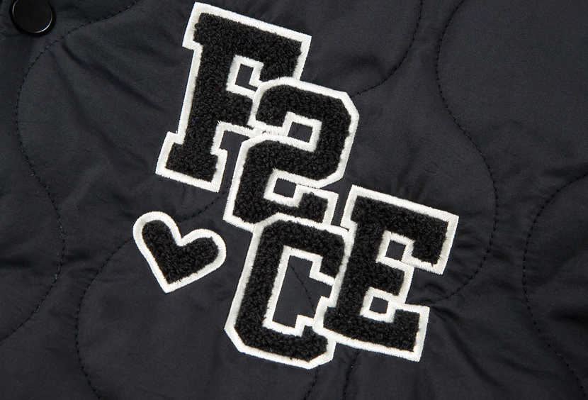 F2CE Gourd Pattern Embroidery Padding Jacket