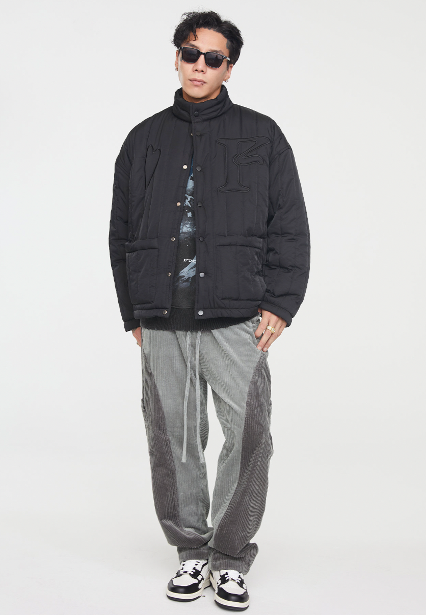 F2CE Love Embroidery Padding Jacket