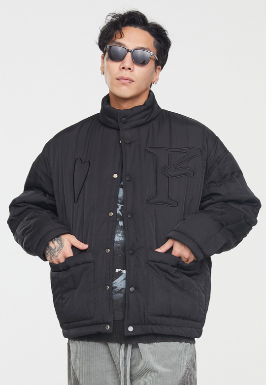 F2CE Love Embroidery Padding Jacket