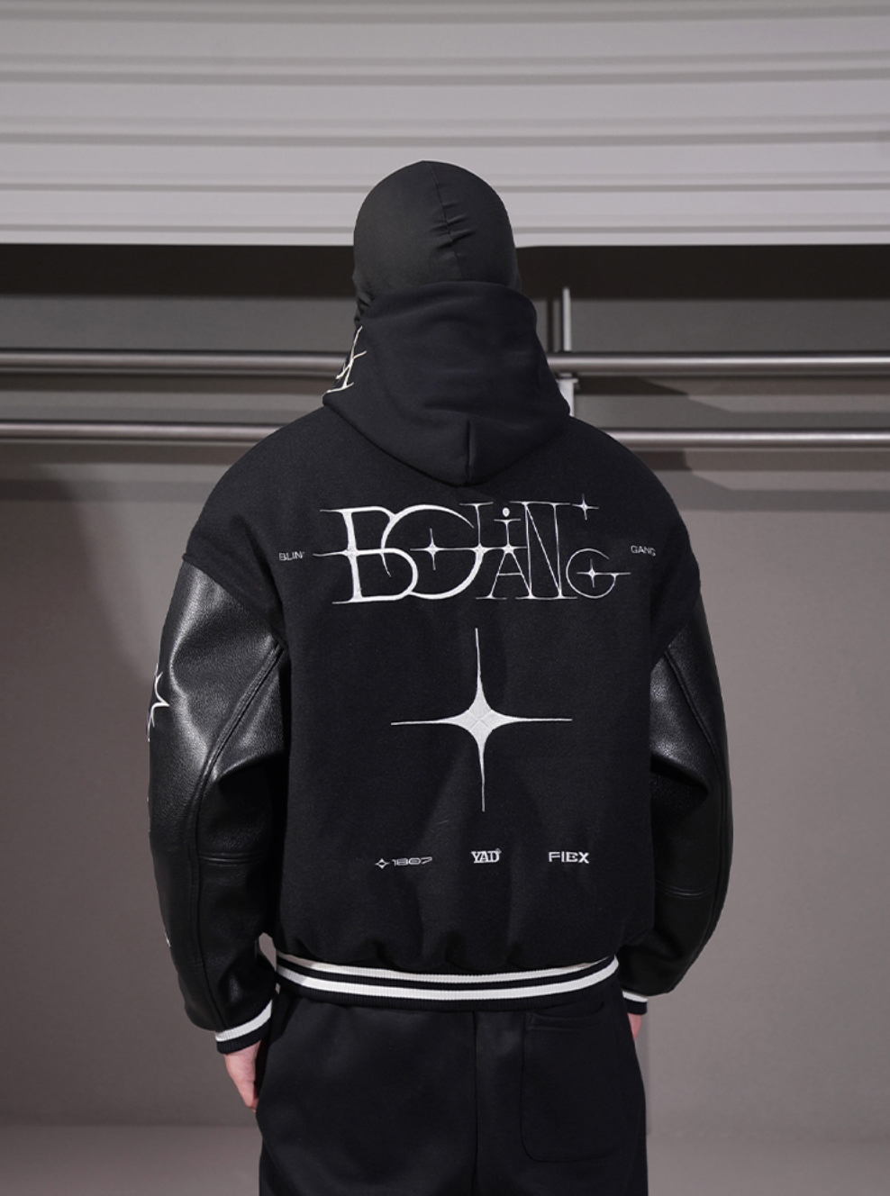 YADcrew x 1807 x FLEXHOOD Baseball Jacket