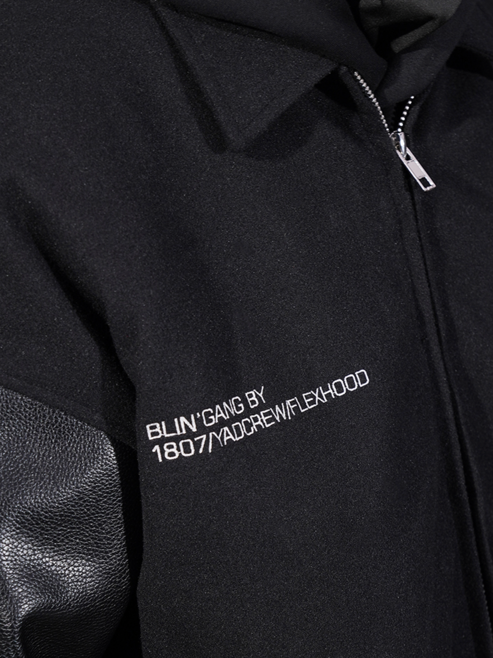 YADcrew x 1807 x FLEXHOOD Baseball Jacket