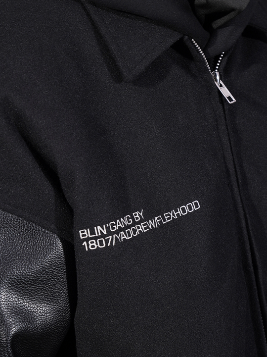 YADcrew x 1807 x FLEXHOOD Baseball Jacket