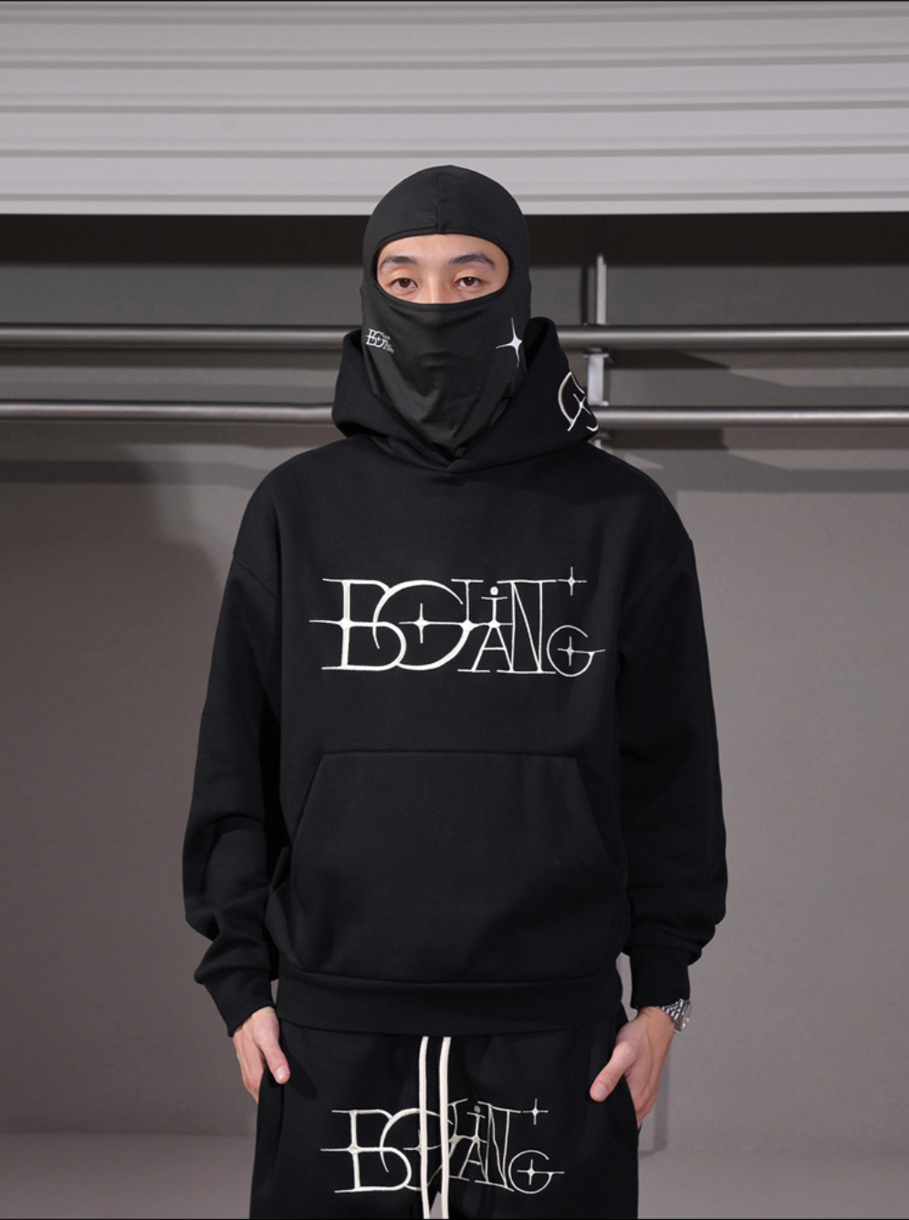 YADcrew x 1807 x FLEXHOOD Logo Hoodie