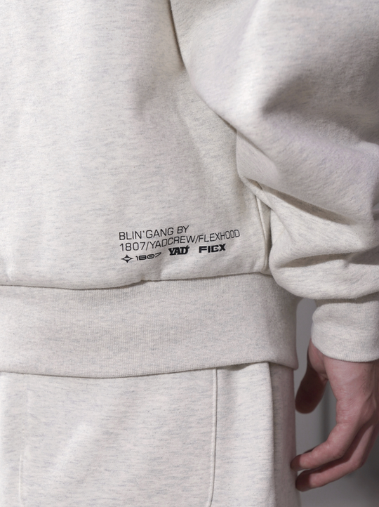 YADcrew x 1807 x FLEXHOOD Logo Hoodie