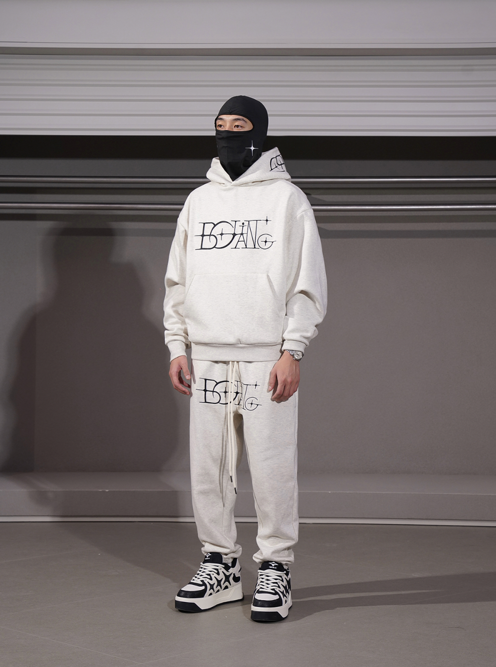 YADcrew x 1807 x FLEXHOOD Logo Sweatpants