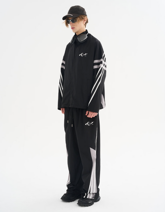 Harsh and Cruel Stitching Loose Track Jacket