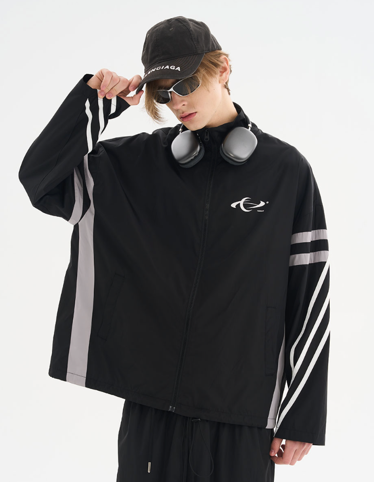 Harsh and Cruel Stitching Loose Track Jacket