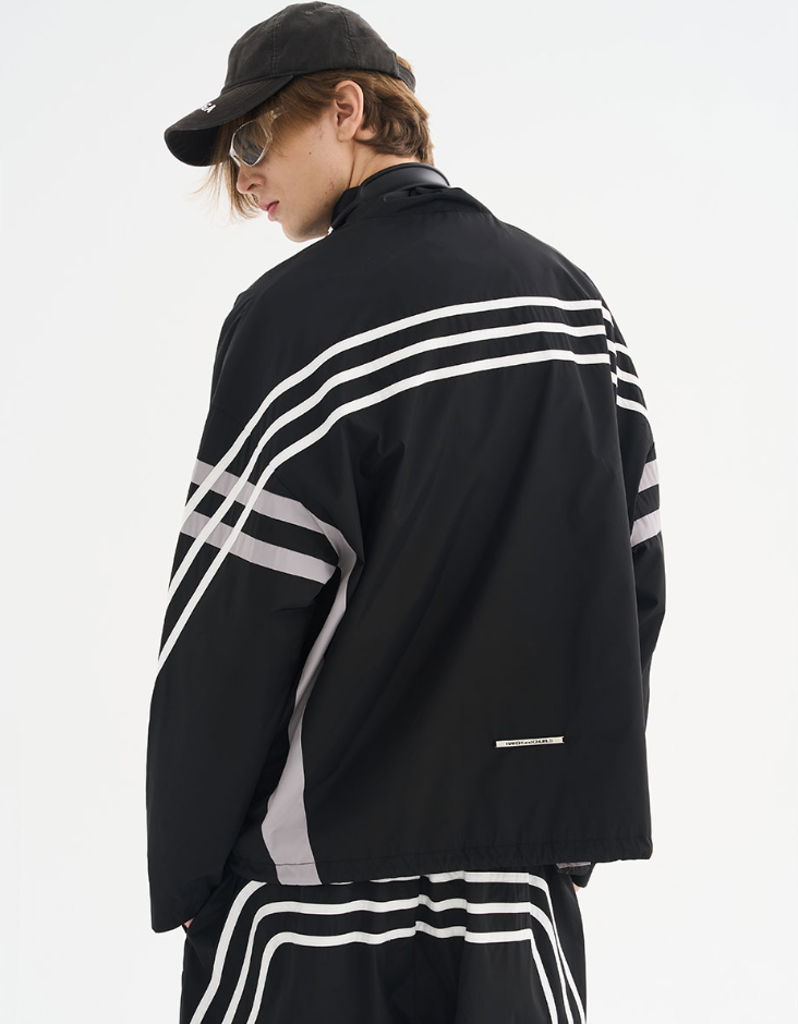 Harsh and Cruel Stitching Loose Track Jacket