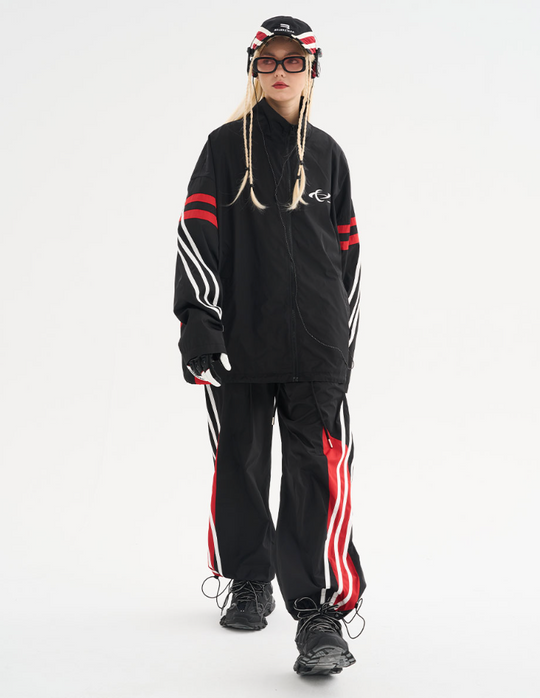 Harsh and Cruel Stitching Loose Track Jacket