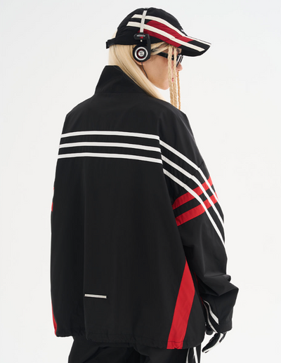 Harsh and Cruel Stitching Loose Track Jacket