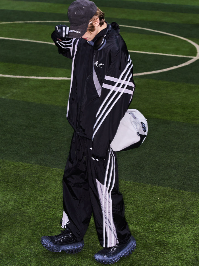 Harsh and Cruel Stitching Loose Track Jacket