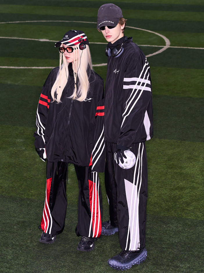 Harsh and Cruel Stitching Loose Track Jacket