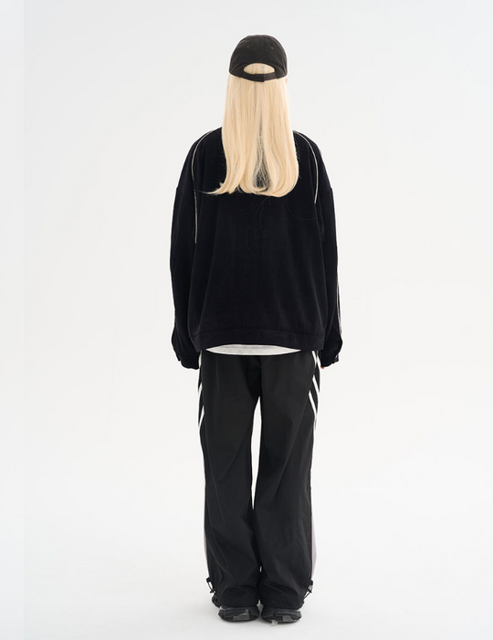 Harsh and Cruel Striped Loose Corduroy Jacket