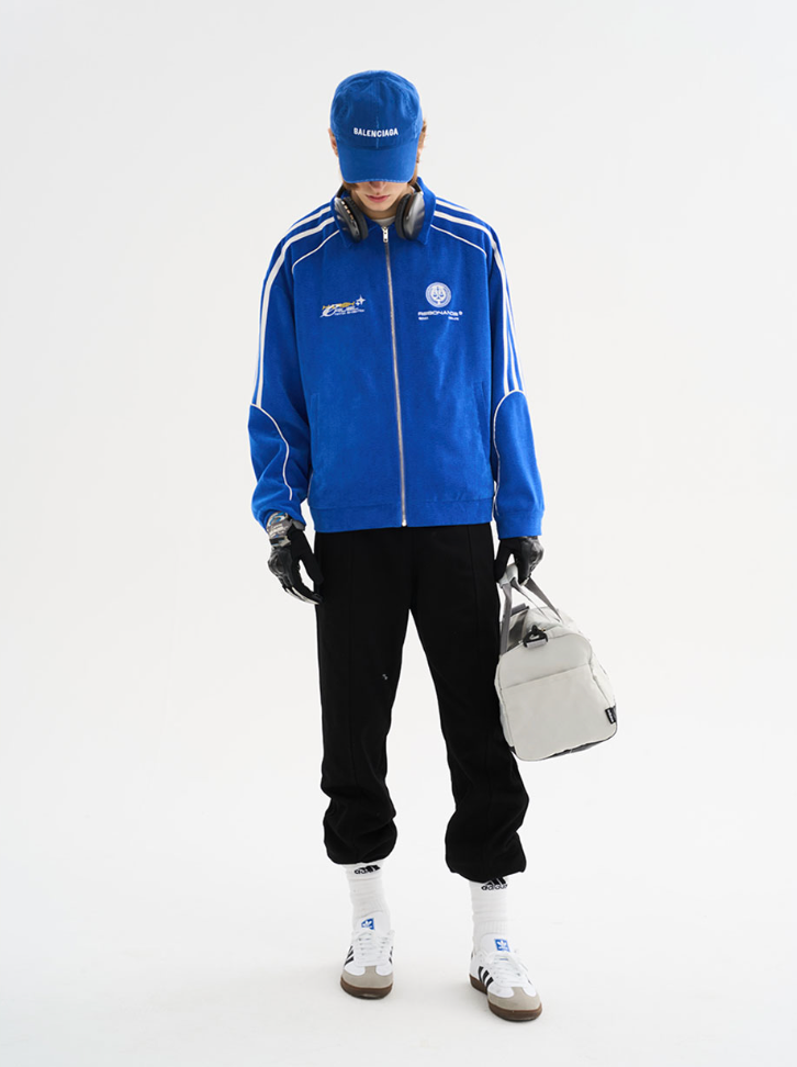 Harsh and Cruel Striped Loose Corduroy Jacket