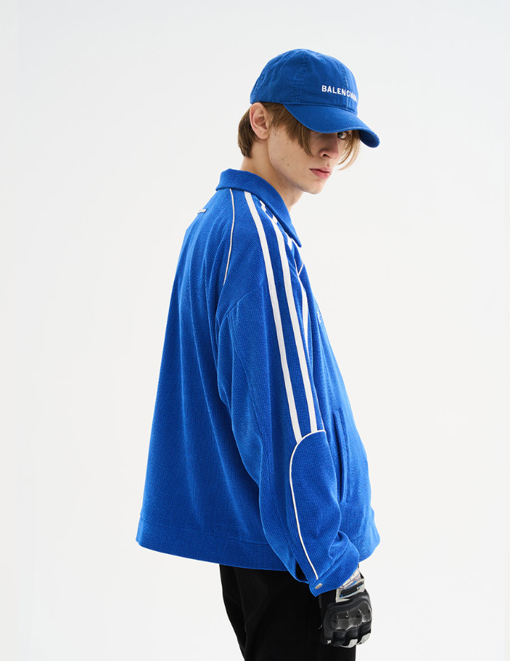 Harsh and Cruel Striped Loose Corduroy Jacket