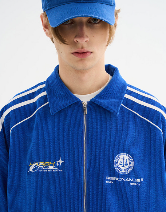 Harsh and Cruel Striped Loose Corduroy Jacket