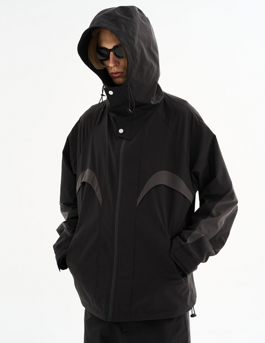 Harsh and Cruel Functional Windproof Splicing jacket
