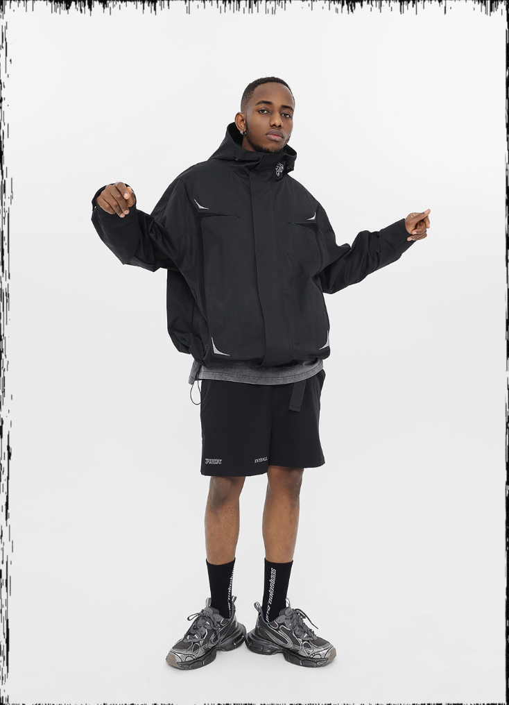 JHYQ Punching Embroidered Function Jacket