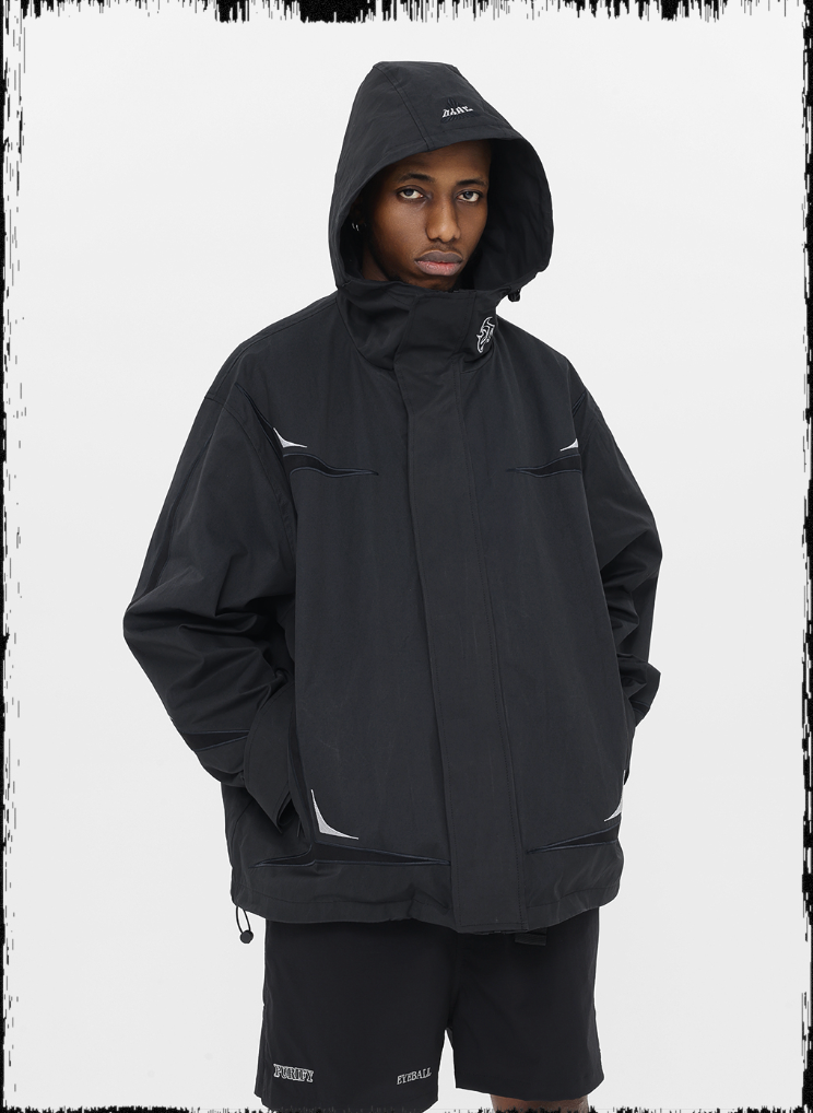 JHYQ Punching Embroidered Function Jacket