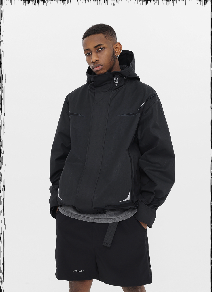 JHYQ Punching Embroidered Function Jacket