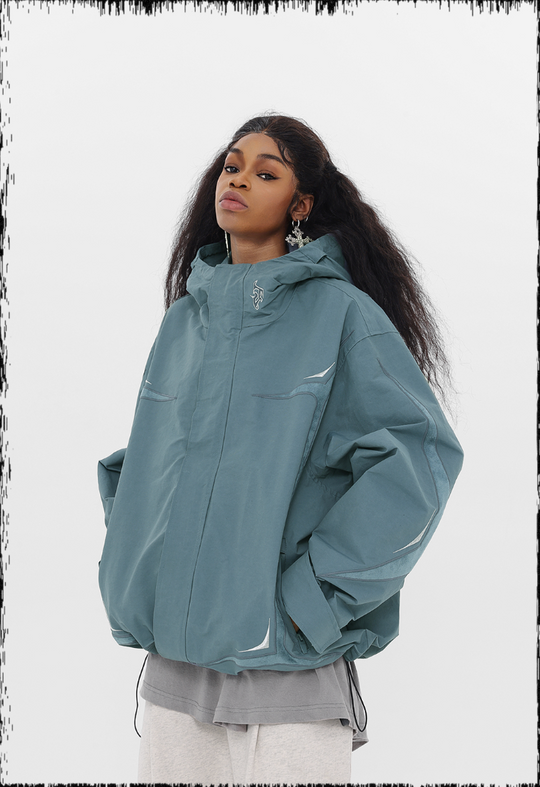 JHYQ Punching Embroidered Function Jacket