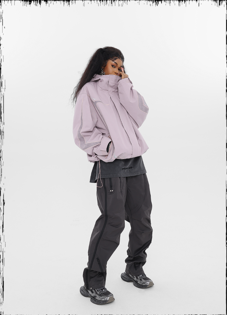 JHYQ Punching Embroidered Function Jacket