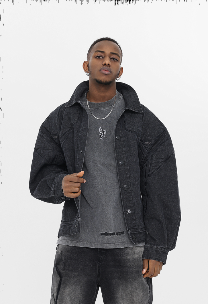 JHYQ Embroidered Denim Jacket