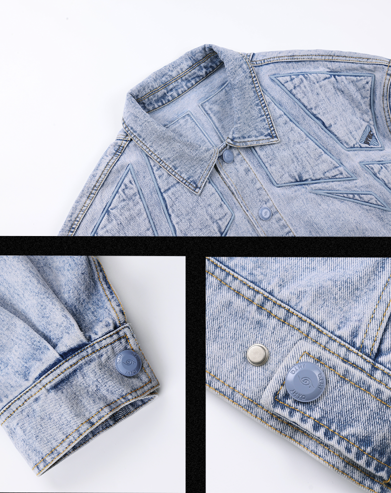 JHYQ Embroidered Denim Jacket