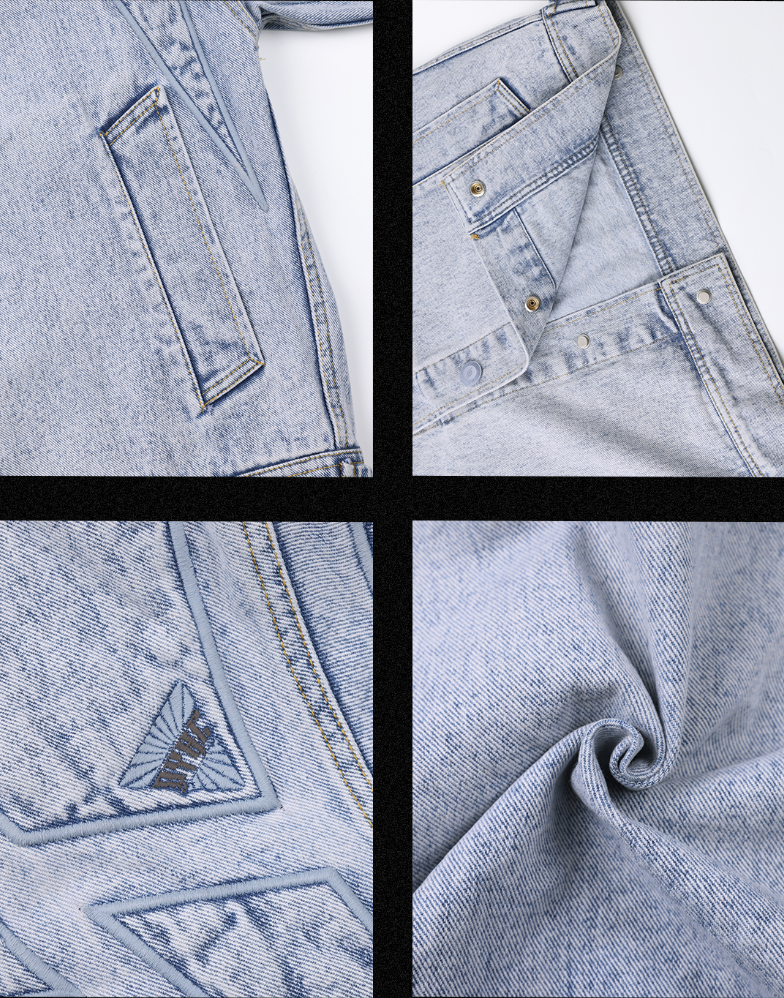 JHYQ Embroidered Denim Jacket