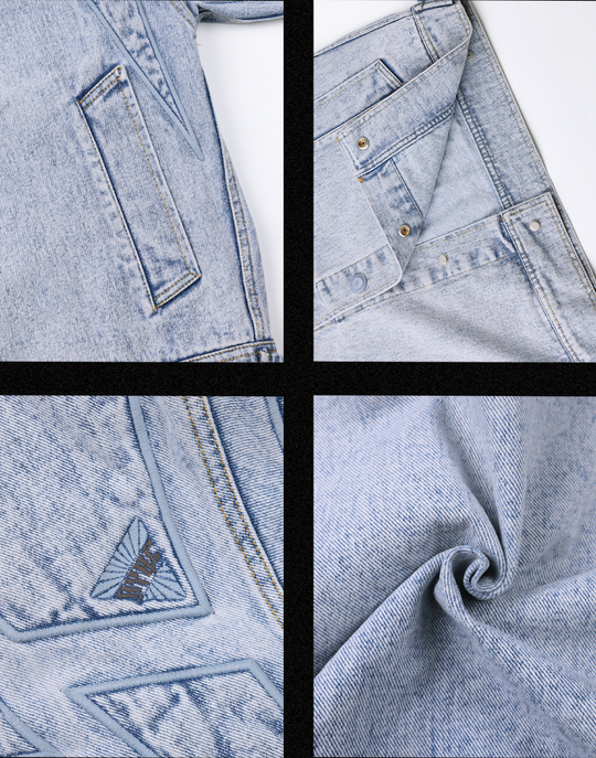 JHYQ Embroidered Denim Jacket