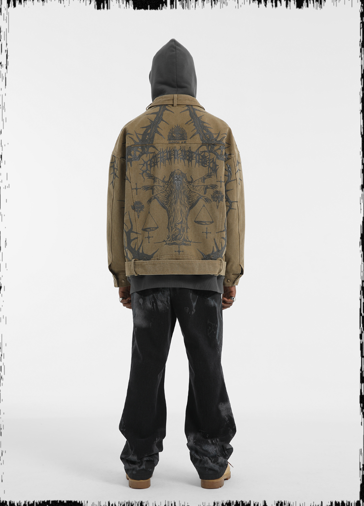 JHYQ Stand Up Collar Short Jacket