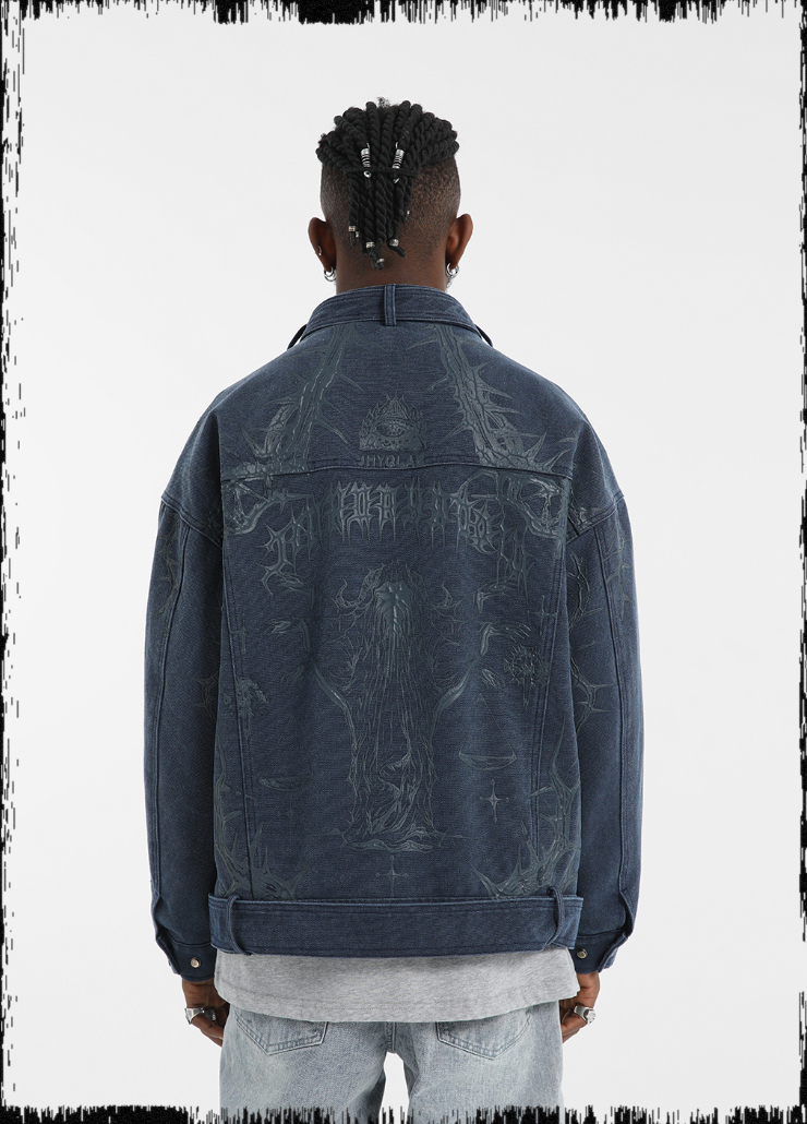 JHYQ Stand Up Collar Short Jacket