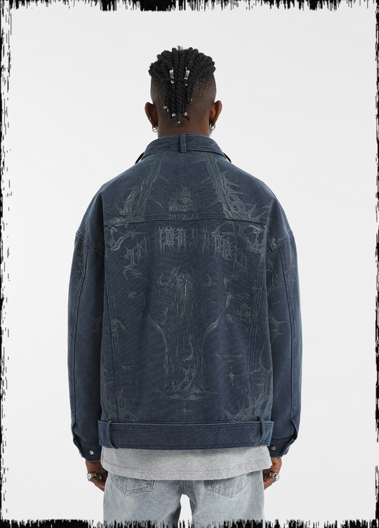 JHYQ Stand Up Collar Short Jacket