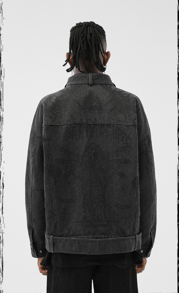 JHYQ Stand Up Collar Short Jacket