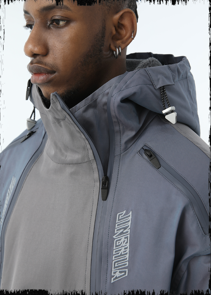 JHYQ Functional Patchwork Rushing Jacket