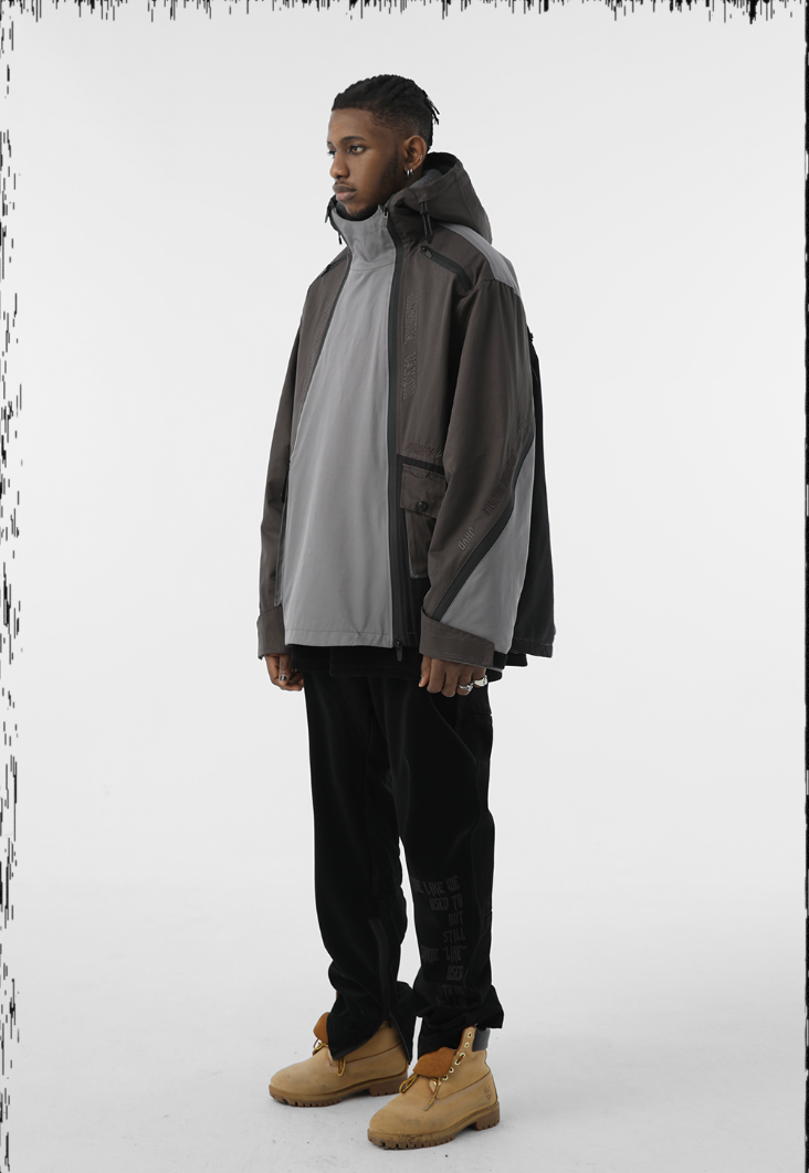 JHYQ Functional Patchwork Rushing Jacket